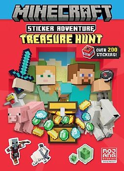 Minecraft Sticker Adventure: Treasure Hunt (Minecraft)