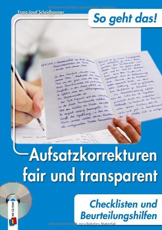 Aufsatzkorrekturen fair und transparent