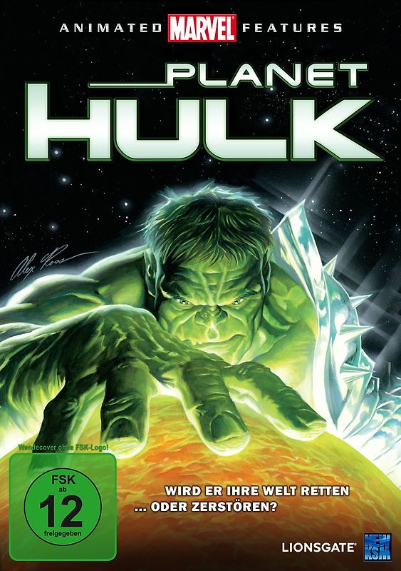 Planet Hulk DVD