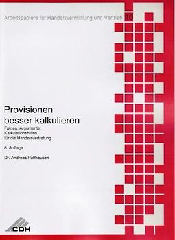 Provisionen besser kalkulieren