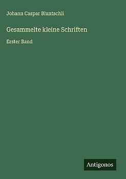 Gesammelte kleine Schriften