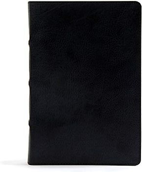 CSB Pastor's Bible, Black Leathertouch