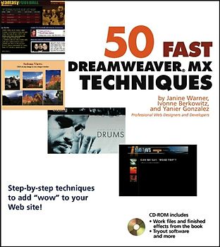 50 Fast Dreamweaver MX Techniques