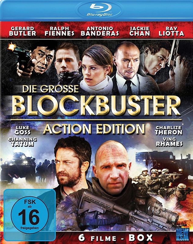 Die grosse Blockbuster Action Edition (6 Filme) [2 Discs] Blu-ray Disc