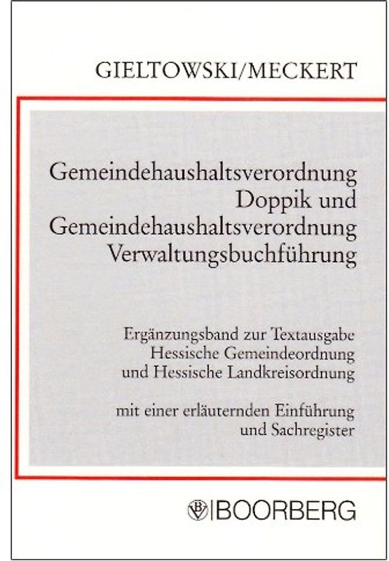 Hessische Gemeindeordnung und Hessische Landkreisordnung