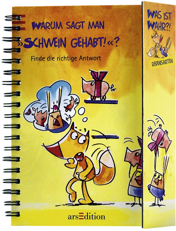 Warum sagt man "Schwein gehabt!"?