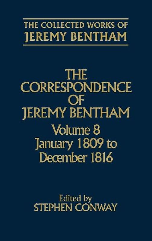 The Correspondence of Jeremy Bentham