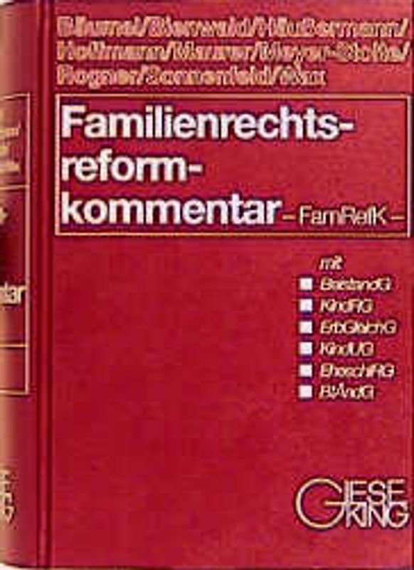 Familienrechtsreformkommentar