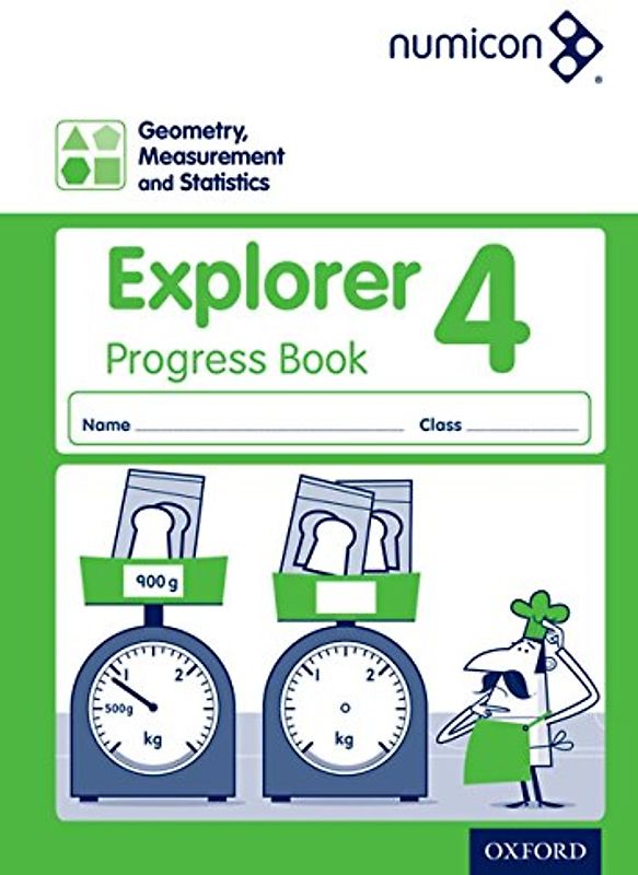 Numicon: Geometry, Measurement and Statistics 4 Explorer Progress Book