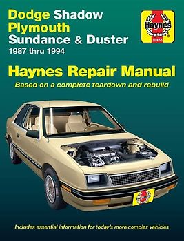 Haynes Dodge Shadow, 1987-1994 (Haynes Repair Manual) - Haynes Publishing