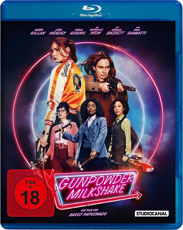 Gunpowder Milkshake Blu-ray Disc
