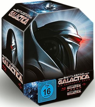 Battlestar Galactica Komplettbox [Limited Edition inkl. 22 Blu-rays] Blu-ray Disc