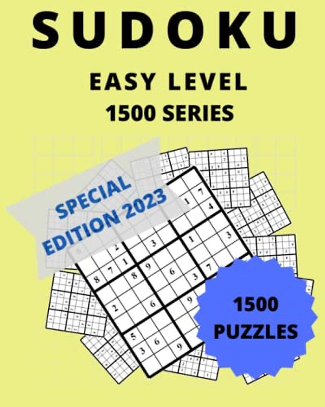 SUDOKU EASY LEVEL: 1500 SERIES
