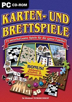 Karten- und Brettspiele - 25 unterhaltsame Spiele für die ganze Familie! PC Spiele