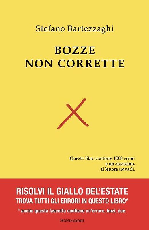 Bozze non corrette