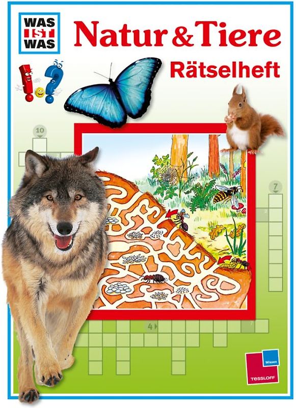Was ist was: Rätselheft Natur & Tiere