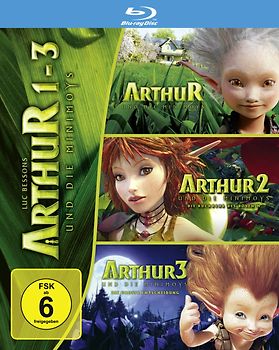 Arthur und die Minimoys 1-3 [3 Discs] Blu-ray Disc