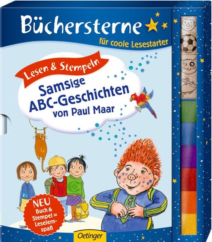 Lesen & Stempeln. Samsige ABC-Geschichten von Paul Maar