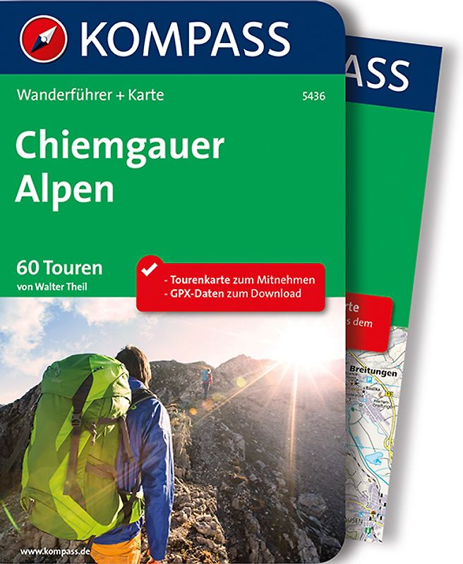 KOMPASS Wanderführer Chiemgauer Alpen