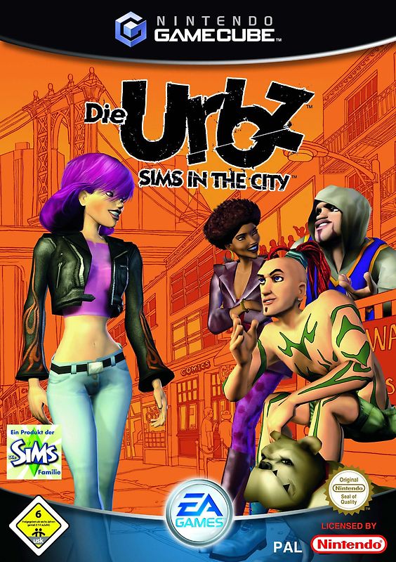 Die Urbz - Sims in the City Nintendo GameCube