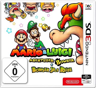 Mario & Luigi: Abenteuer Bowser + Bowser Jr.s Reise Nintendo 3DS