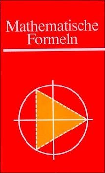 Mathematische Formeln. - Hans-Jochen Bartsch