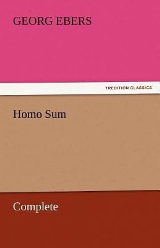 Homo Sum - Complete