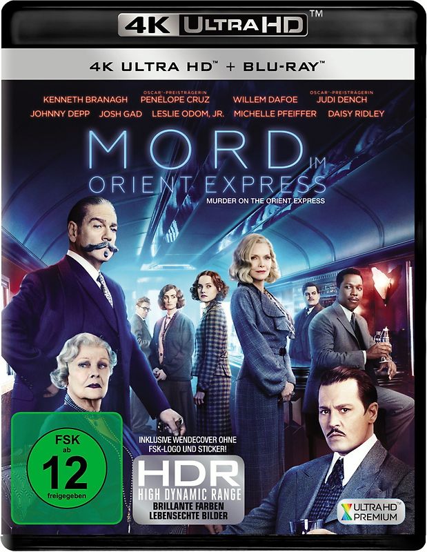 Mord im Orient Express [inkl. Blu-ray] 4K Ultra HD Blu-ray