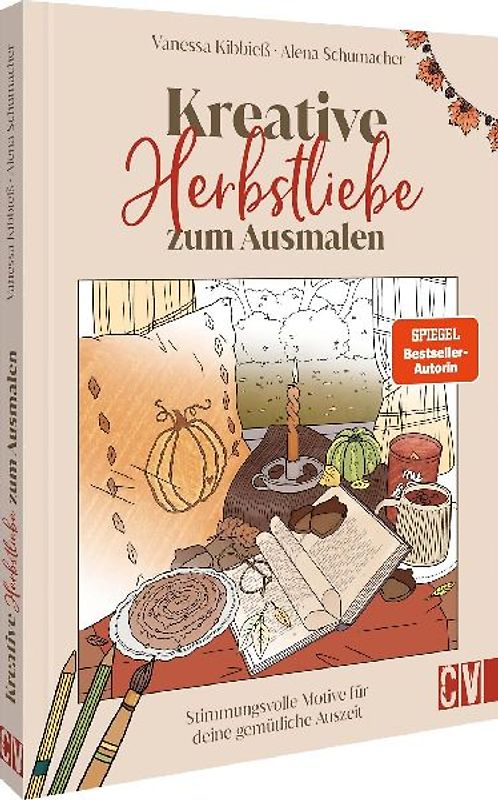Meine kreative Herbstliebe zum Ausmalen