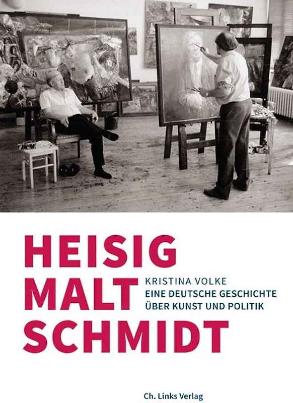 Heisig malt Schmidt