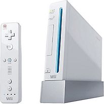 Nintendo Wii [incl. Controller, sans Wii Sports, compatible Game Cube ] blanc
