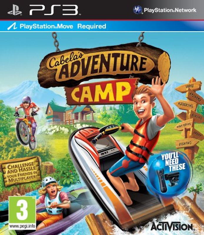 Cabela's Adventure Camp [Move, Internationale Version] PlayStation 3
