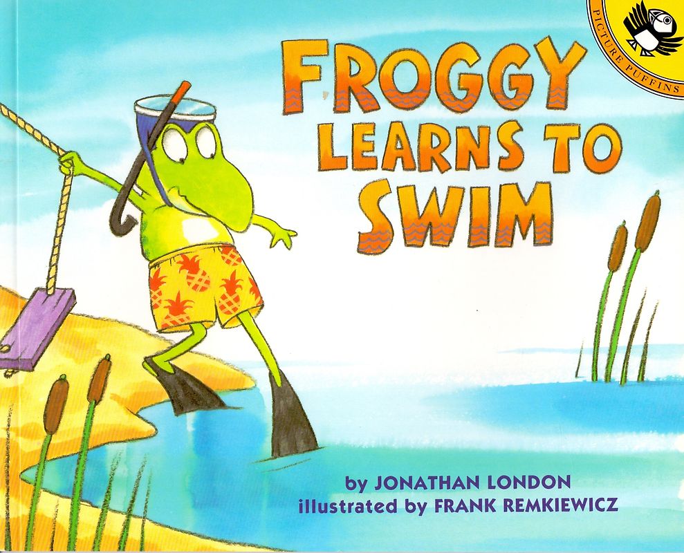 Froggy Learns to Swim - Jonathan London [Paperback]
