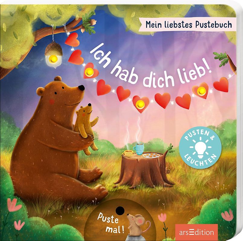 Mein liebstes Pustebuch – Ich hab dich lieb!