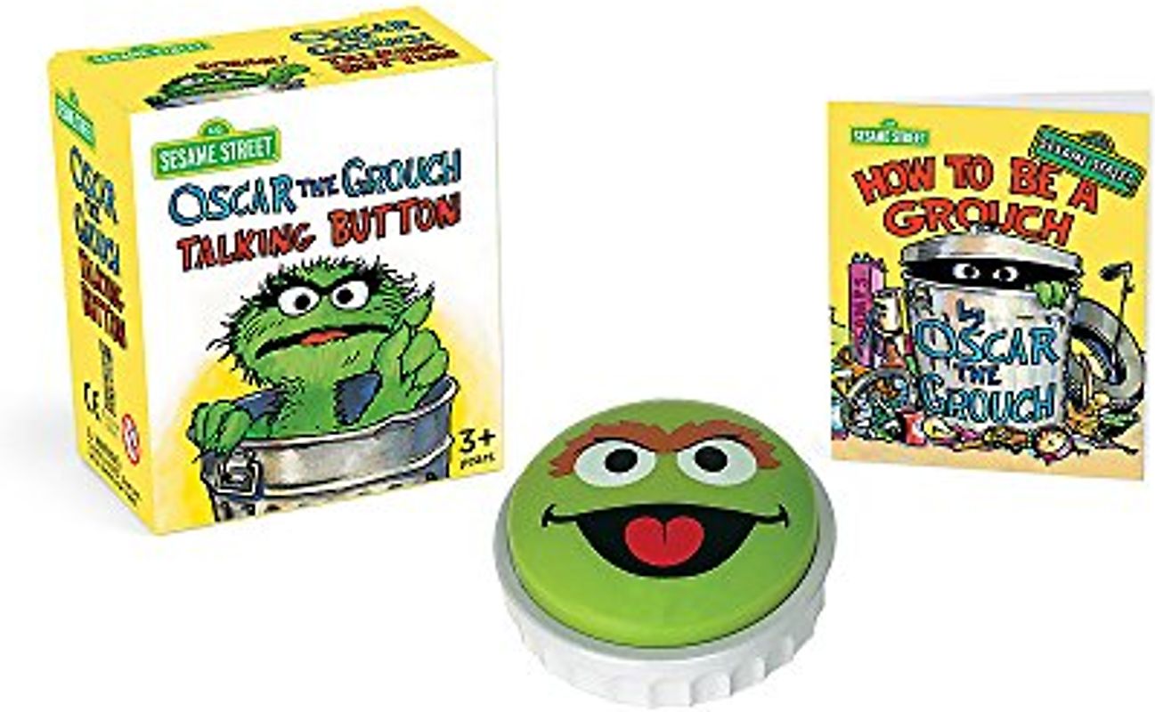 Sesame Street: Oscar the Grouch Talking Button (RP Minis)