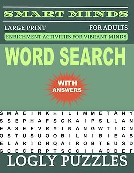 Word Search Book Large Print for Adults: 2400+ words New Fun and Relaxing Puzzles Book for Adults & Seniors with Answers Key