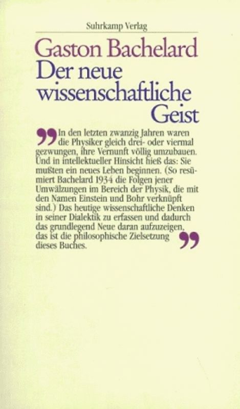 Der neue wissenschaftliche Geist