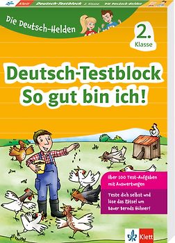Klett Die Deutsch-Helden: Deutsch-Testblock So gut bin ich! 2. Klasse