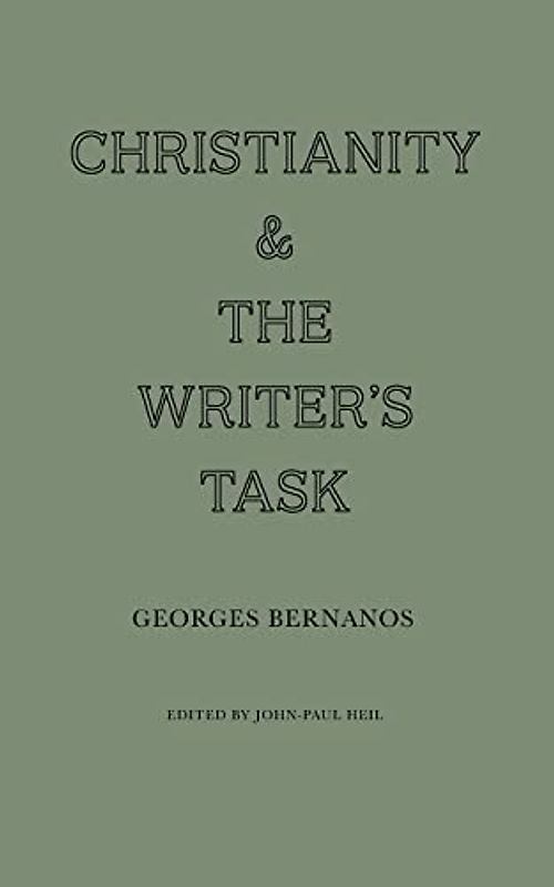 Christianity and the Writer's Task