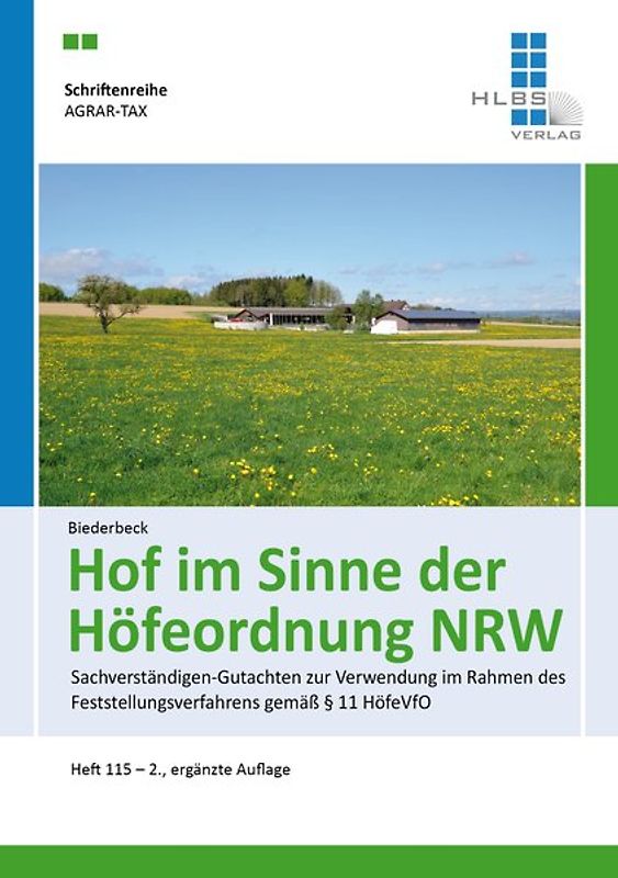Hof im Sinne der Höfeordnung NRW