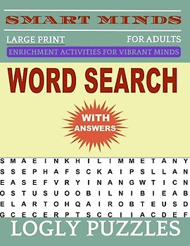 Word Search Book Large Print for Adults: 2400+ words New Fun and Relaxing Puzzles Book for Adults & Seniors with Answers Key