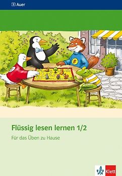 Flüssig lesen lernen 1/2. Für das Üben zu Hause