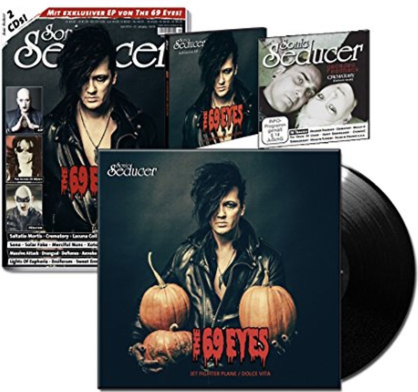 Sonic Seducer 04-2016 limited Edition mit Titelstory + exkl. Vinyl von The 69 Eyes (499 Ex.) + 2 CDs, u.a. eine exkl. EP zum Album Universal Monsters von The 69 Eyes u.v.m.