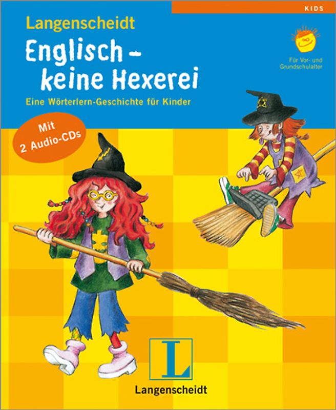 Langenscheidt Englisch - keine Hexerei - Buch mit 2 Audio-CDs. Eine Wörterlern-Geschichte für Kinder