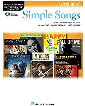 Simple Songs: Alto Saxophone (Hal Leonard Instrumental Play-Along)