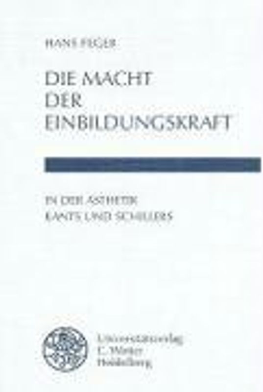 Die Macht der Einbildungskraft in der Ästhetik Kants und Schillers