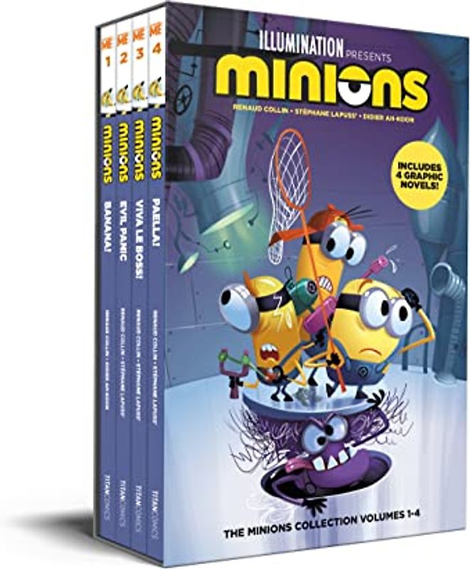 The Minions Collection: Banana! / Evil Panic / Viva Le Boss! / Paella! (Minions, 1-4)