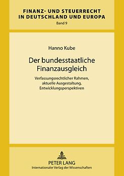 Der bundesstaatliche Finanzausgleich