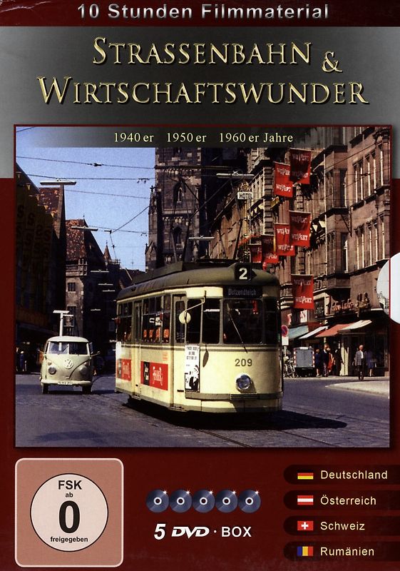 Strassenbahn & Wirtschaftswunder [5 DVDs] DVD