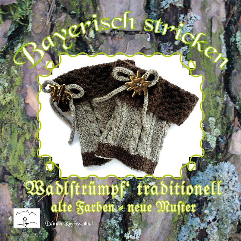 Bayerisch stricken Wadlstrümpf traditionell